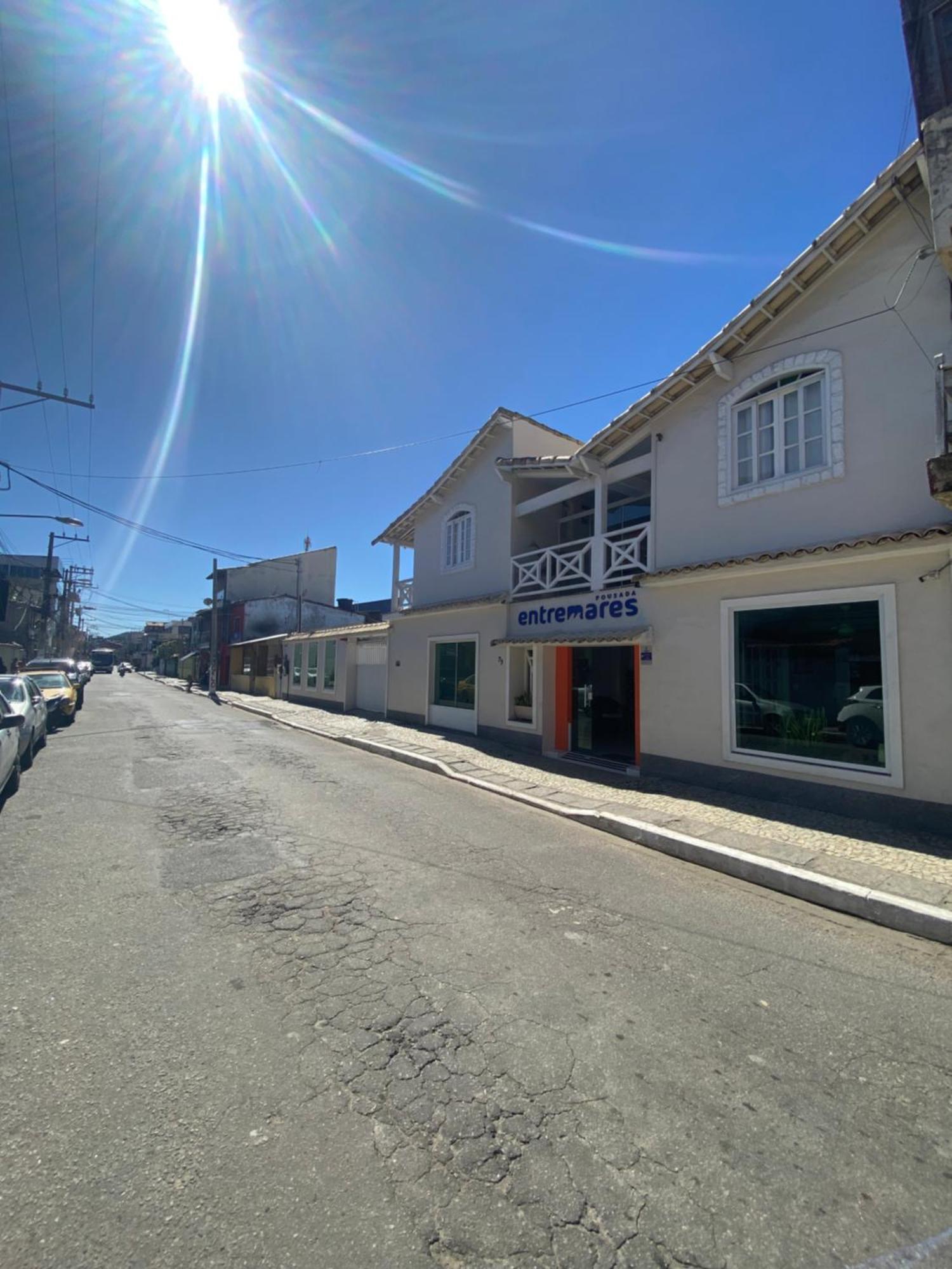 Pousada Entremares -Centro- 阿拉亚尔-杜卡布 外观 照片